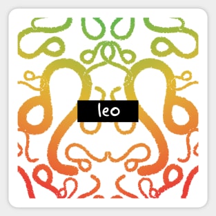 Leo Sticker